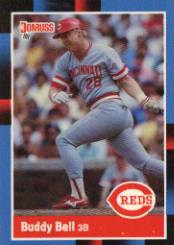 1988 Donruss Baseball Cards    206     Buddy Bell